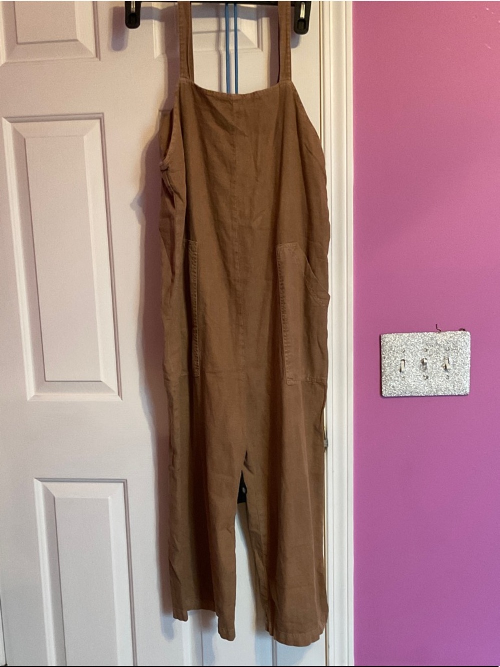 Universal Thread Brown Utility Strap Jumpsuit